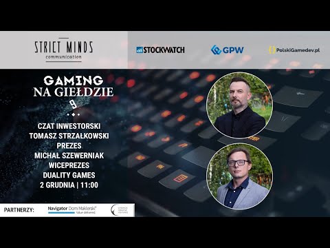 Prezentacja inwestorska Duality Games (2 grudnia 2022 r.)