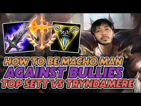 HOW TO SETT TOP AGAINST BULLIES! - League of Legends