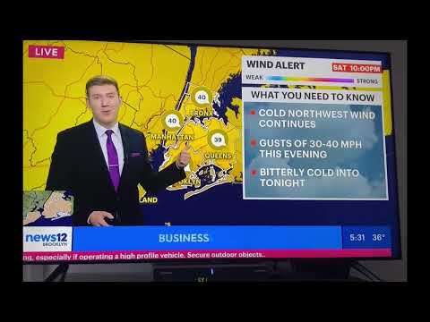 Snow Squall in Brooklyn February 19, 2022