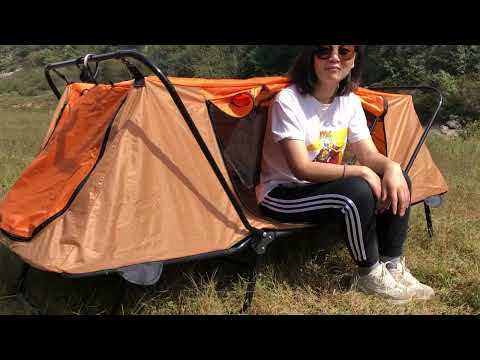Portable Single Tent Cot1