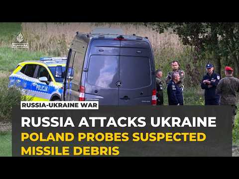 Russian missile lands in Poland as attacks on Ukraine intensify