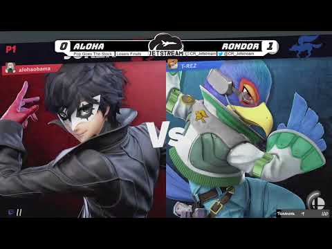 Pop Goes The Stock Losers Finals - aloha (Joker) Vs. Rondor (Falco) Smash Ultimate - SSBU