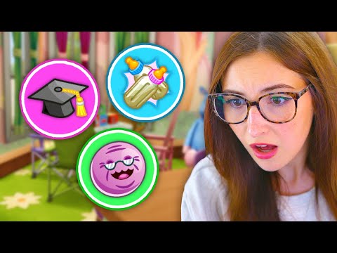 the sims 4 but every room is a different *LIFE STAGE*