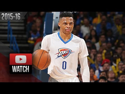 Russell Westbrook Full Highlights vs Clippers (2016.03.31) - 26 Pts, 11 Ast, 8 Reb, SICK!