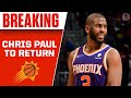 Chris Paul Probable to Return from Thumb Injury Tonight | CBS Sports HQ