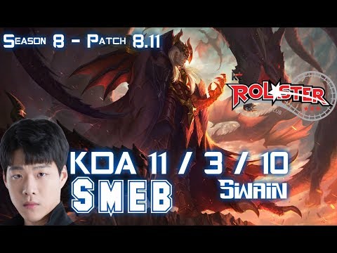 KT Smeb SWAIN vs JAX Top - Patch 8.11 KR Ranked