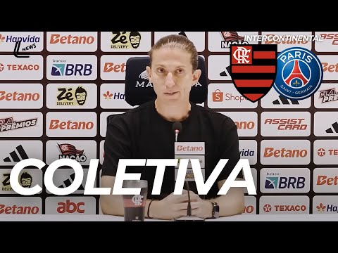 COLETIVA FILIPE LUÍS AO VIVO - FLAMENGO X PSG DIRETO DO CATAR - FINAL DO MUNDIAL DE CLUBES