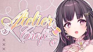 enter hime hands - Handcam! Let's make a wooden rose 🌹🪡【Atelier Crafts】