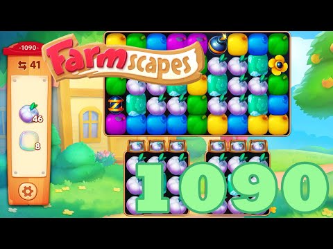 Farmscapes Level 1090 HD Gameplay Walkthrough | 3 - match game | android | ios | pc | app