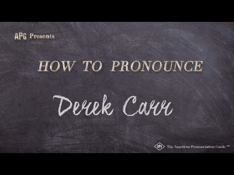 How to Pronounce Derek Carr (Real Life Examples!)