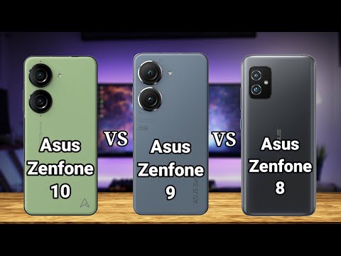 Zenfone 10 vs Zenfone 9 vs Zenfone 8 — Full Phone Comparison