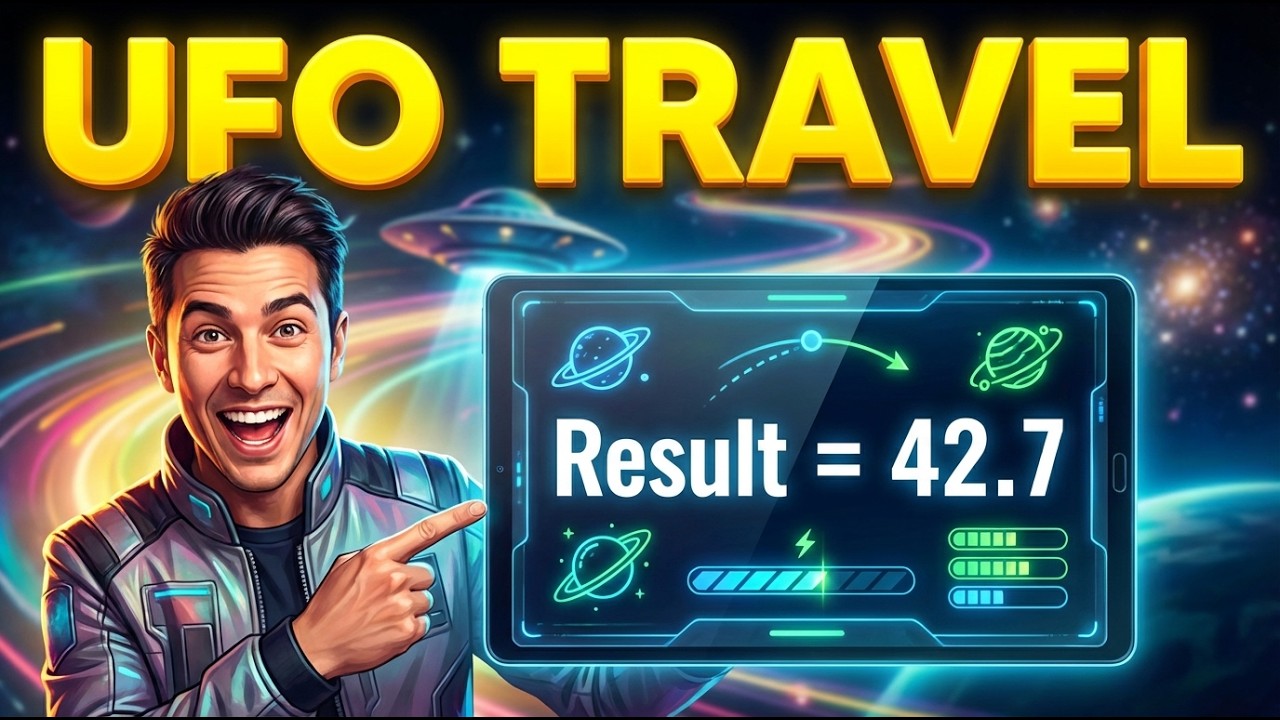 UFO Travel Interactive Calculator