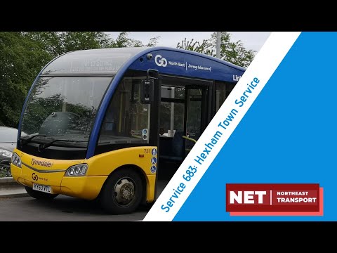 Front Views | Service 683 - Hexham Town Service (Part 1/4)
