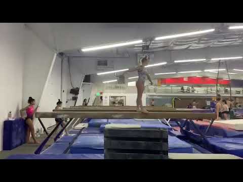 Hannah Sitzman (2023) Level 10 - Beam Routine, First Half