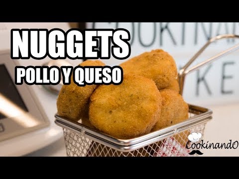 NUGGETS DE POLLO Y QUESO THERMOMIX