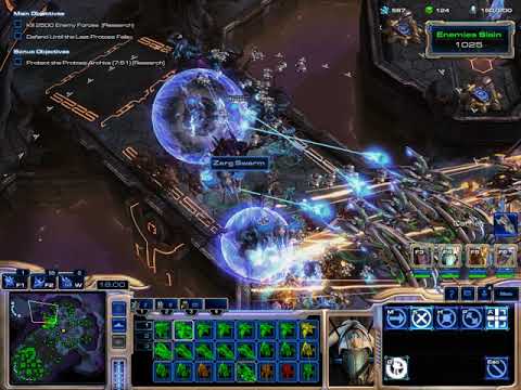 Starcraft II: Wings of Liberty - Campaign - In Utter Darkness (Brutal Difficulty) HD