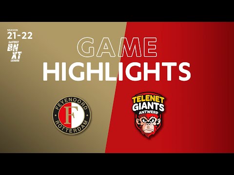 GAME HIGHLIGHTS | Z&Z Feyenoord (NL) vs Telenet Giants Antwerp