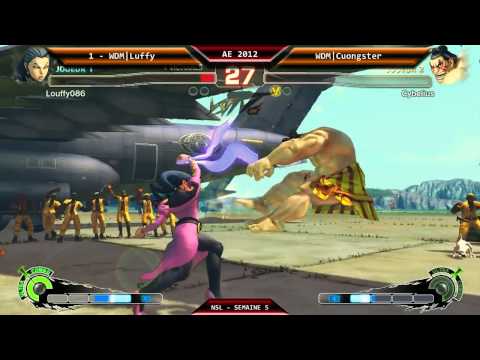 WDM|Luffy x WDM|Cuongster - NSL R05 - SSF4 AE 2012