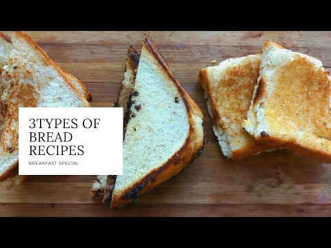 Breakfast special Sandwich Recipe|Egg Sandwich|Chocolate Truffle Sandwich|Rituparna's kitchen