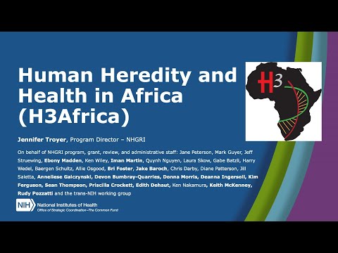 Update on the H3Africa Program - Jennifer Troyer