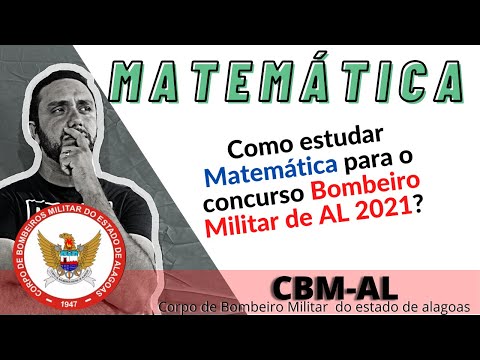 Como estudar Matemática para o CMB-AL 2021 #Matemática #CBMAL