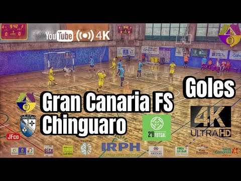 🔴Gran Canaria FS 🆚 CD Chinguaro [8-0] ⚽️Goles 🏆2B RFEF Futsal ℹ️Jornada 13 ®️🖥️4K