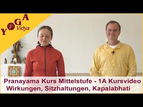 1A Pranayama Kurs Mittelstufe - Atemübungen für spirituelle Öffnung - Kursvideo
