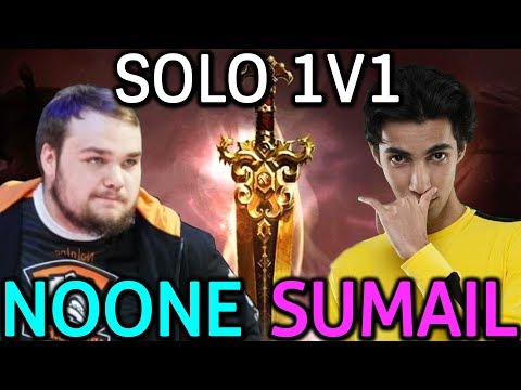 NOONE vs SUMAIL | Solo 1v1 Shadow Fiend - DAC 2018 Dota 2