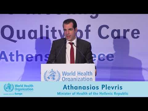 Statement: Athanasios Plevris, Minister of Health of the Hellenic Republic