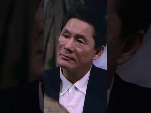 \I told you I'd kill you the next time I see you!\ #Kitano Takeshi