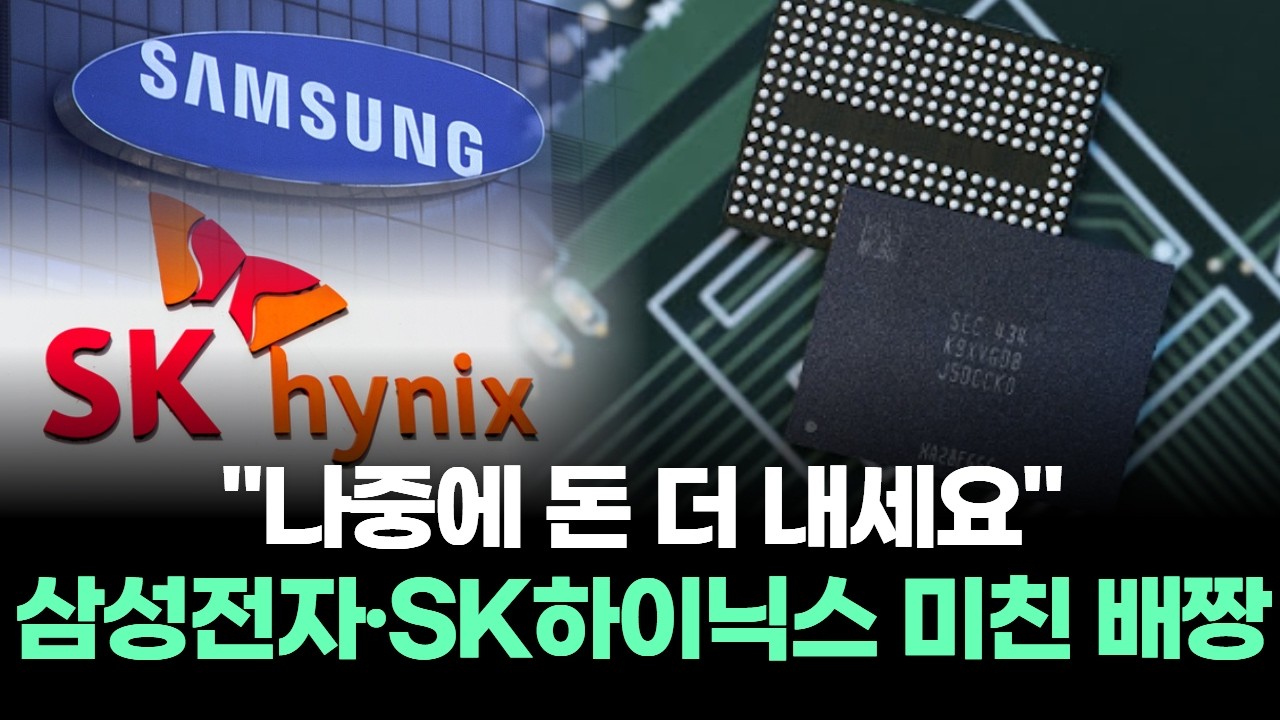 "나중에 돈 더 내세요" 삼성전자·SK하이닉스 미친 배짱