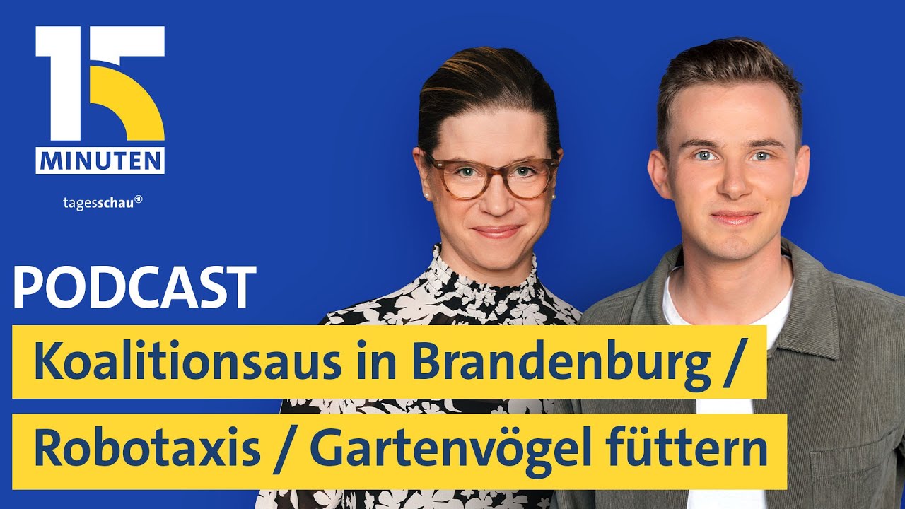 Koalitionsaus in Brandenburg / Vögel füttern