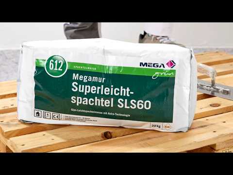 MEGAgrün 612 Megamur Superleichtspachtel SLS60