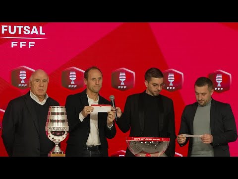 Replay du tirage du 1er tour fédéral de la Coupe Nationale Futsal