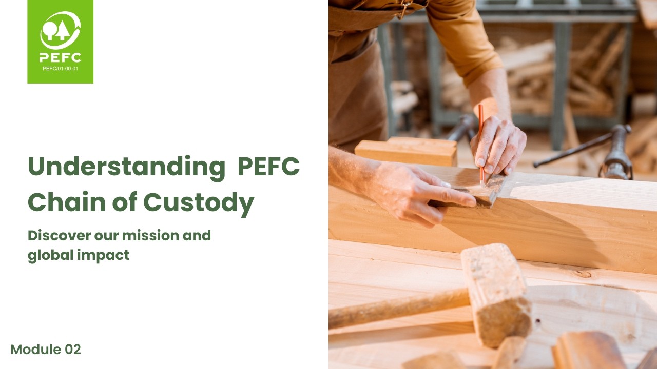 02 Understanding PEFC Chain of Custody