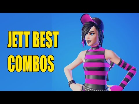 JETT BEST COMBOS in Fortnite