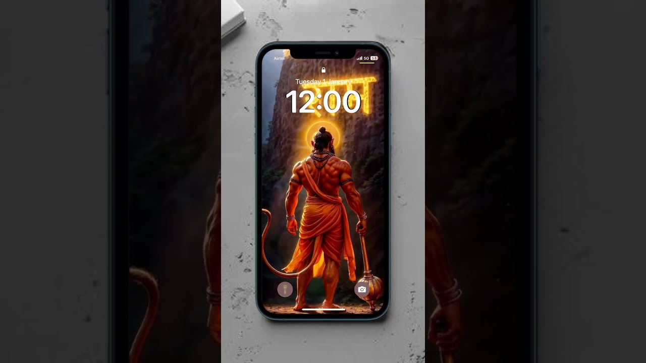 Lord Hanuman Animated Live Wallpaper for Android & iOS