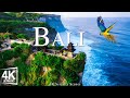 FLYING OVER BALI - Relaxing Music With Beautiful Natural Landscape - Videos 4K