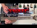 Ratt - Body Talk Guitar Lesson