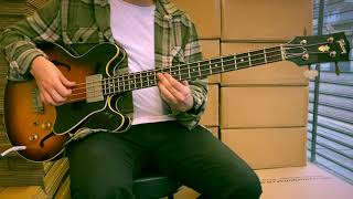 Video thumbnail for Gibson EB2 1964 Sunburst Semi Hollow Vintage Bass Guitar by SUYGtv