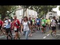 100 km de Millau 2013, départ en cortège poster