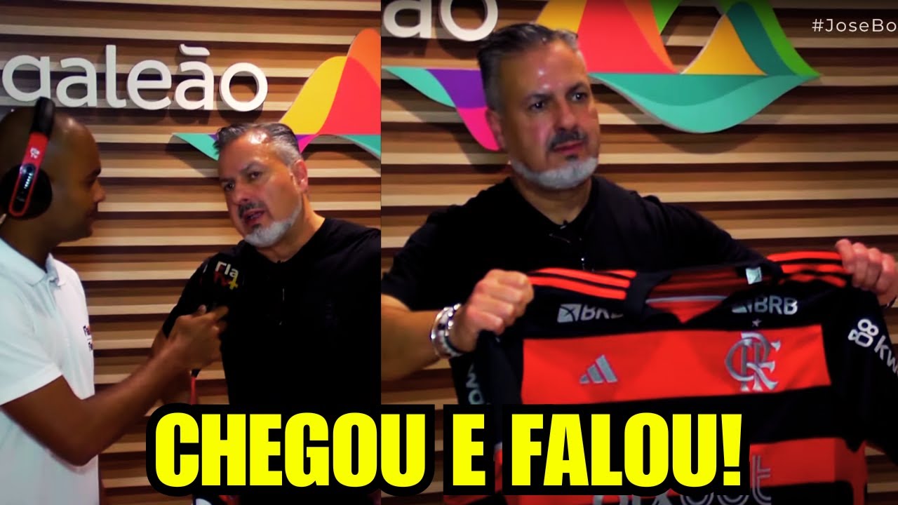 PRIMEIRAS PALAVRAS DE JOSÉ BOTO COMO NOVO DIRETOR DE FUTEBOL DO FLAMENGO│NOTÍCIAS DO FLAMENGO