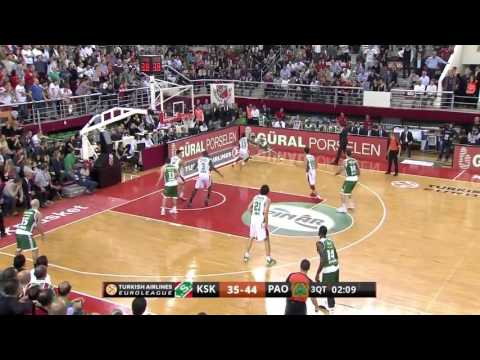 Highlights  Pinar Karsiyaka Izmir Panathinaikos Athens