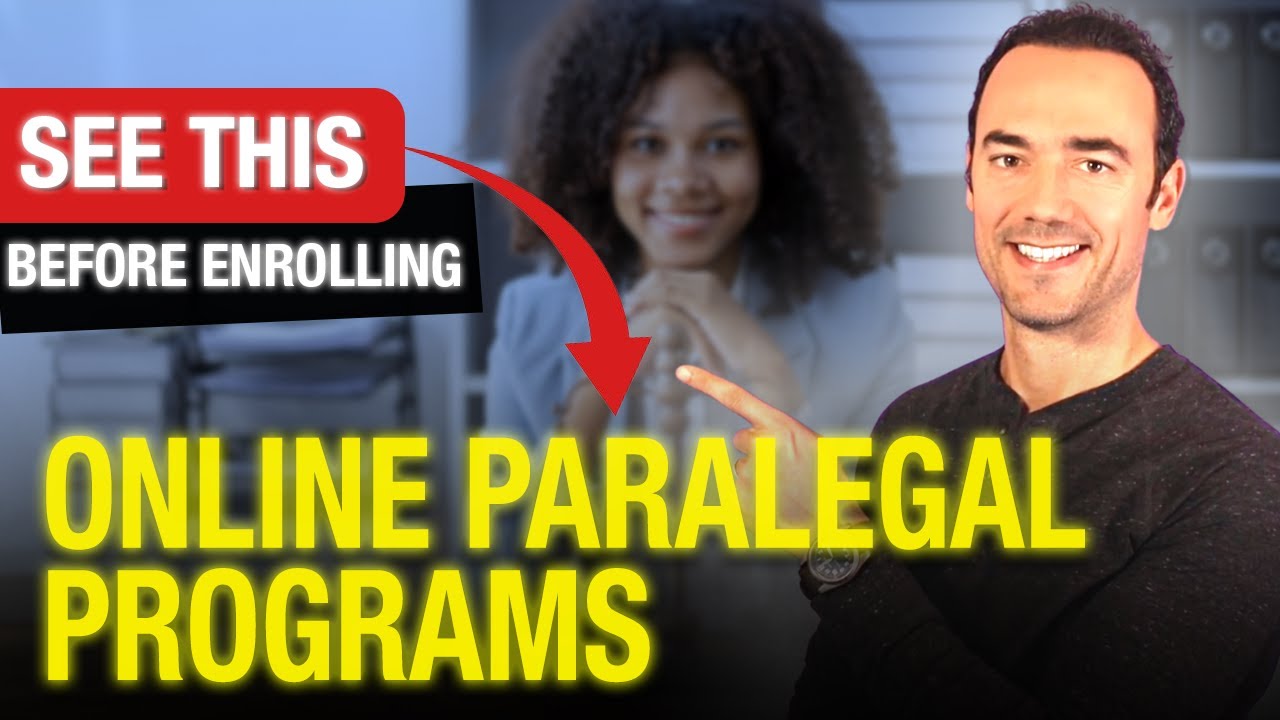 Online Paralegal Programs - Watch This Before Enrolling