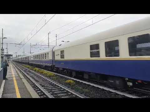 DOPPIA-  E402- ics .GOLDEN EAGLE DANUBE EXPRESS .   MILANO  GRECO PIRELLI