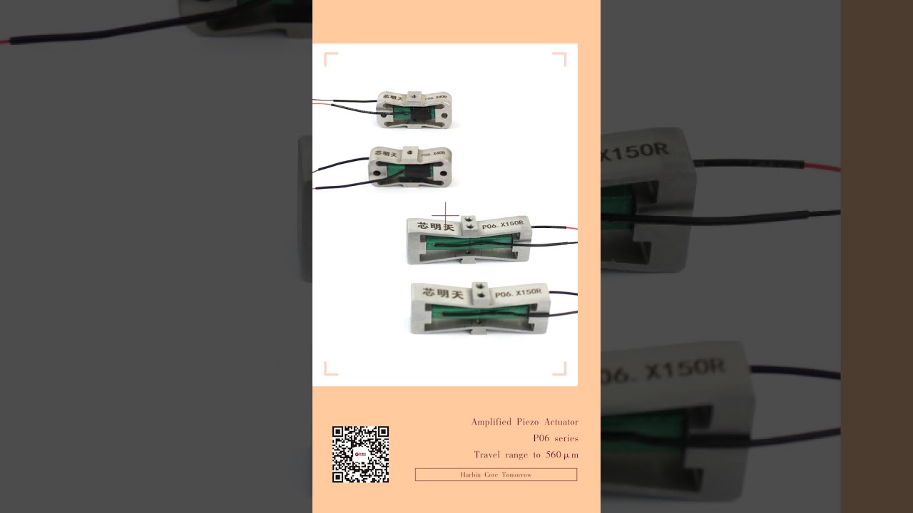 CoreMorrow P06 Piezo Amplified Actuators