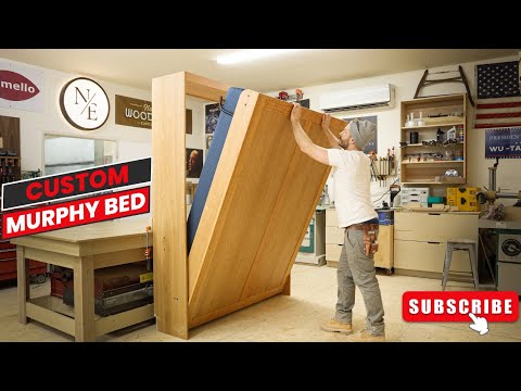 How To Build A Custom "Create-A-Bed" Murphy Bed!