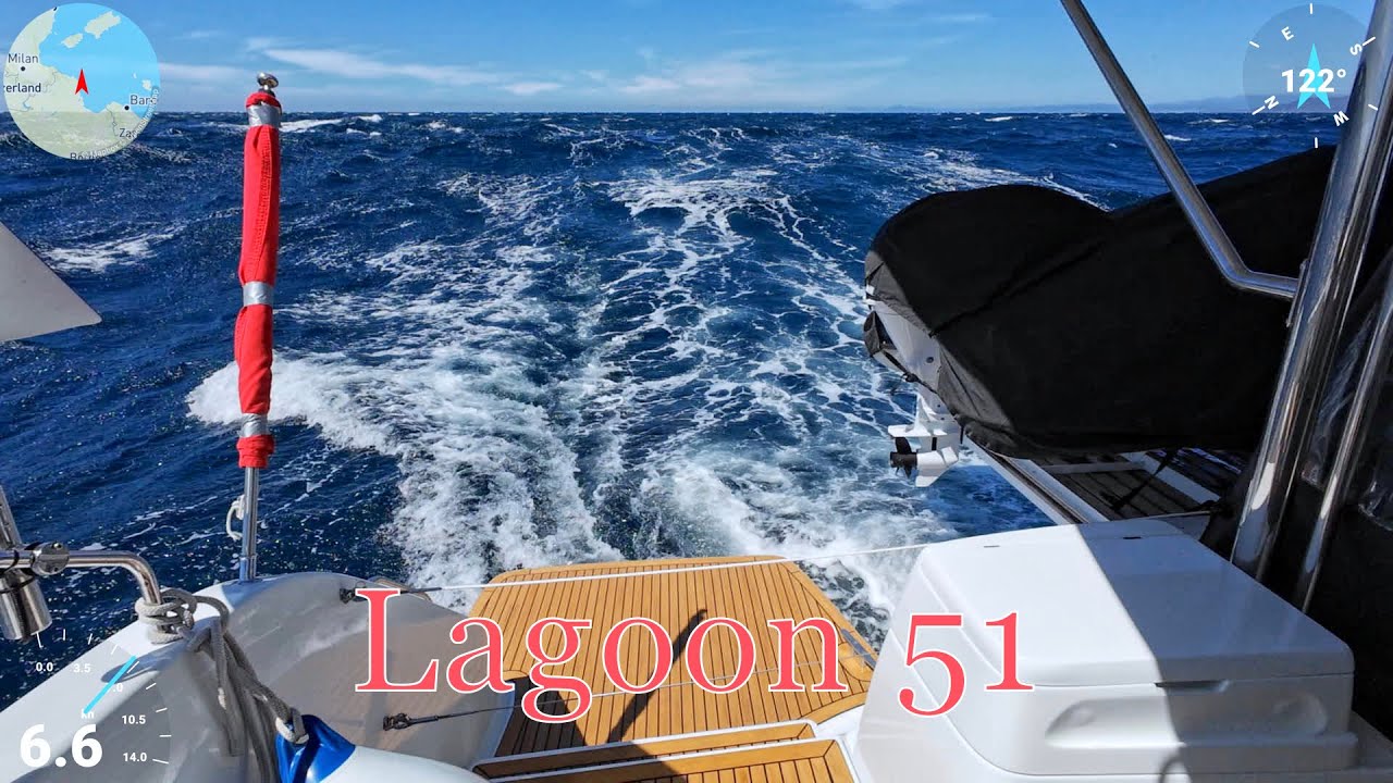 Lagoon 51 Catamaran - Sailing 1000nm France to Croatia & Review
