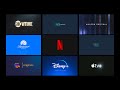 Streaming Service Originals Logo Amazon Netflix Disney Paramount HBO Max AMC Hulu Etc