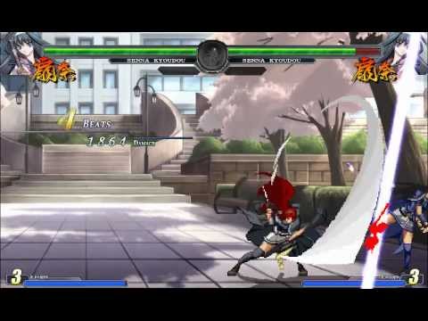 Big Bang Beat Revolve v1.02 - Senna Kyoudou 3k combo (only vs Senna)